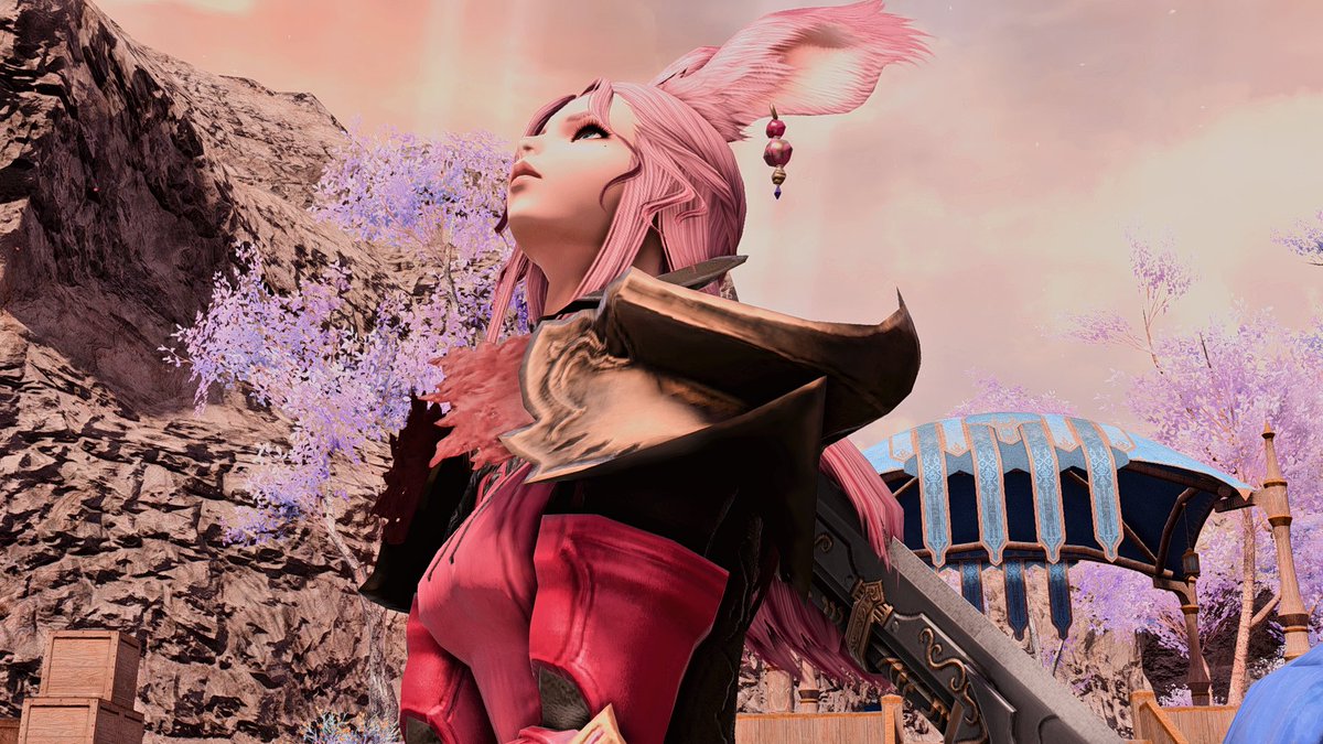 Marion_nanou's tweet photo. #PinkViera #LinoaHeart #gshade #GPOSERS #FFXIV https://t.co/8CV0sZt6Sr