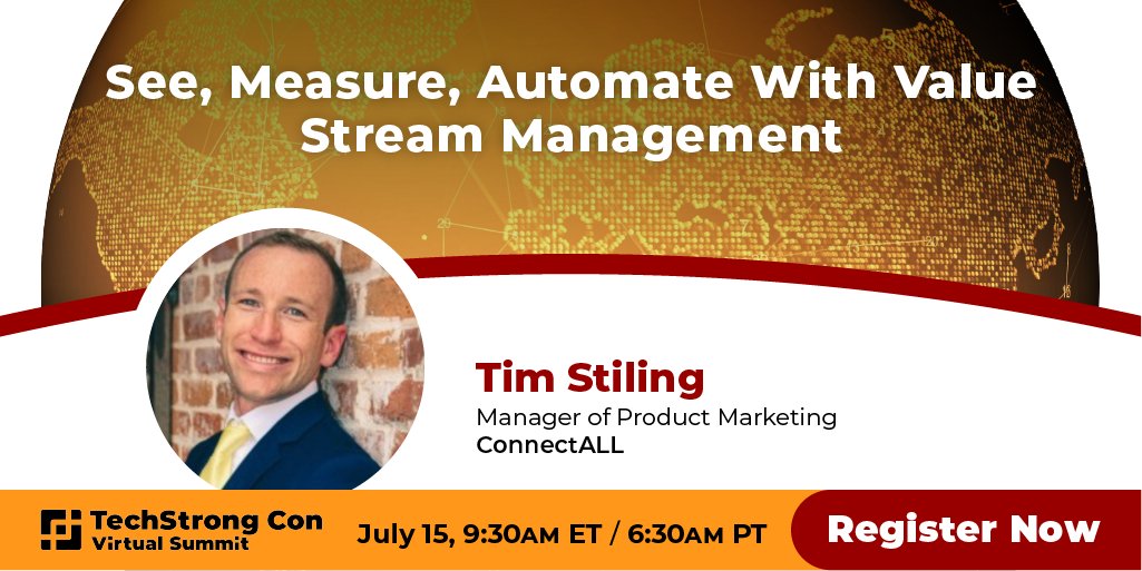 connectall_'s tweet image. With #ValueStreamManagement getting a lot of buzz, how can companies start to get value from it? By using #SeeMeasureAutomate principles.

Register to join Tim Stiling, Manager of Product Marketing, at #TechStrongCon! loom.ly/4yVV2tM

#DevOps #Agile #ItsHuman