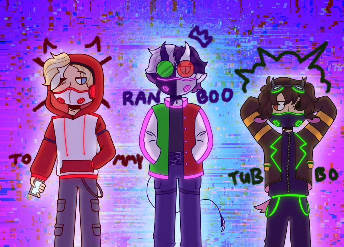 andslowlydance's tweet photo. the bois   
this is for @dokidokidraws’s dtiys :]
#doki7k #ranboofanart #tubbofanart #tommyinnitfanart https://t.co/UzXKoLmnLU
