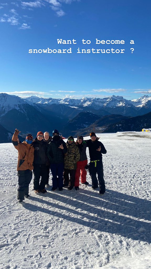 vividsnowboard's tweet photo. Become a snowboard instructor with us this coming winter 2021-2022 #gosnowboarding #vivid #instruct #verbier https://t.co/LIVNxMM138