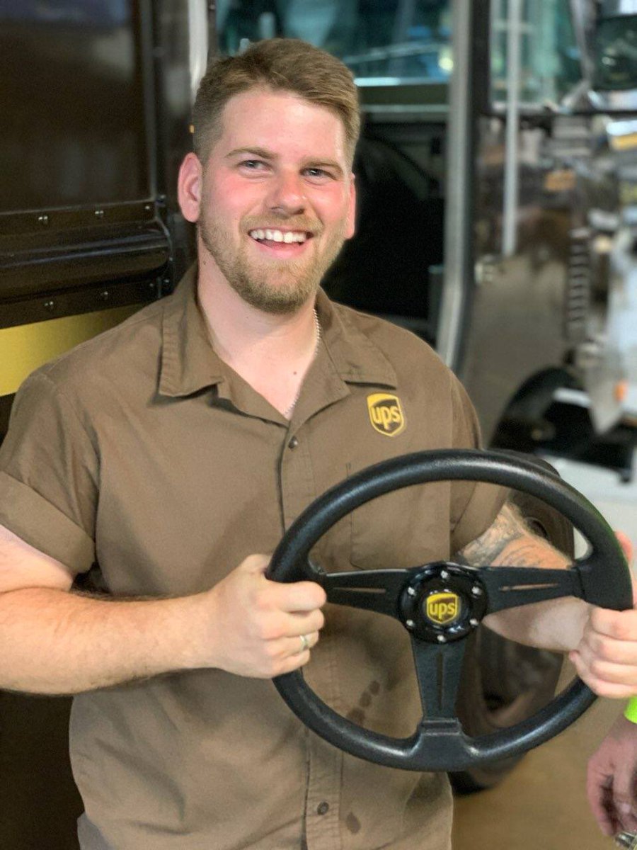 Rockville Service Provider Chris Carner took the #SafetyDriven Challege before it gets sent to its next destination #upssafetywheel #WeAreRockville