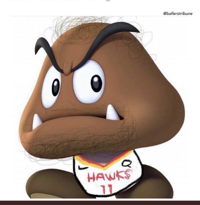 DailyFant4Cast's tweet image. Trae Young was stepped on by Mario and will miss #Game5 of the #EasternConferenceFinals
#nba #NBAPlayoffs #traeyoung #hawks #bucks #NBATwitter