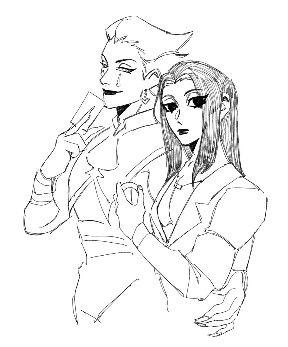 I miss them 
I mean I don't miss Hisoka I miss him in relation to Illumi 