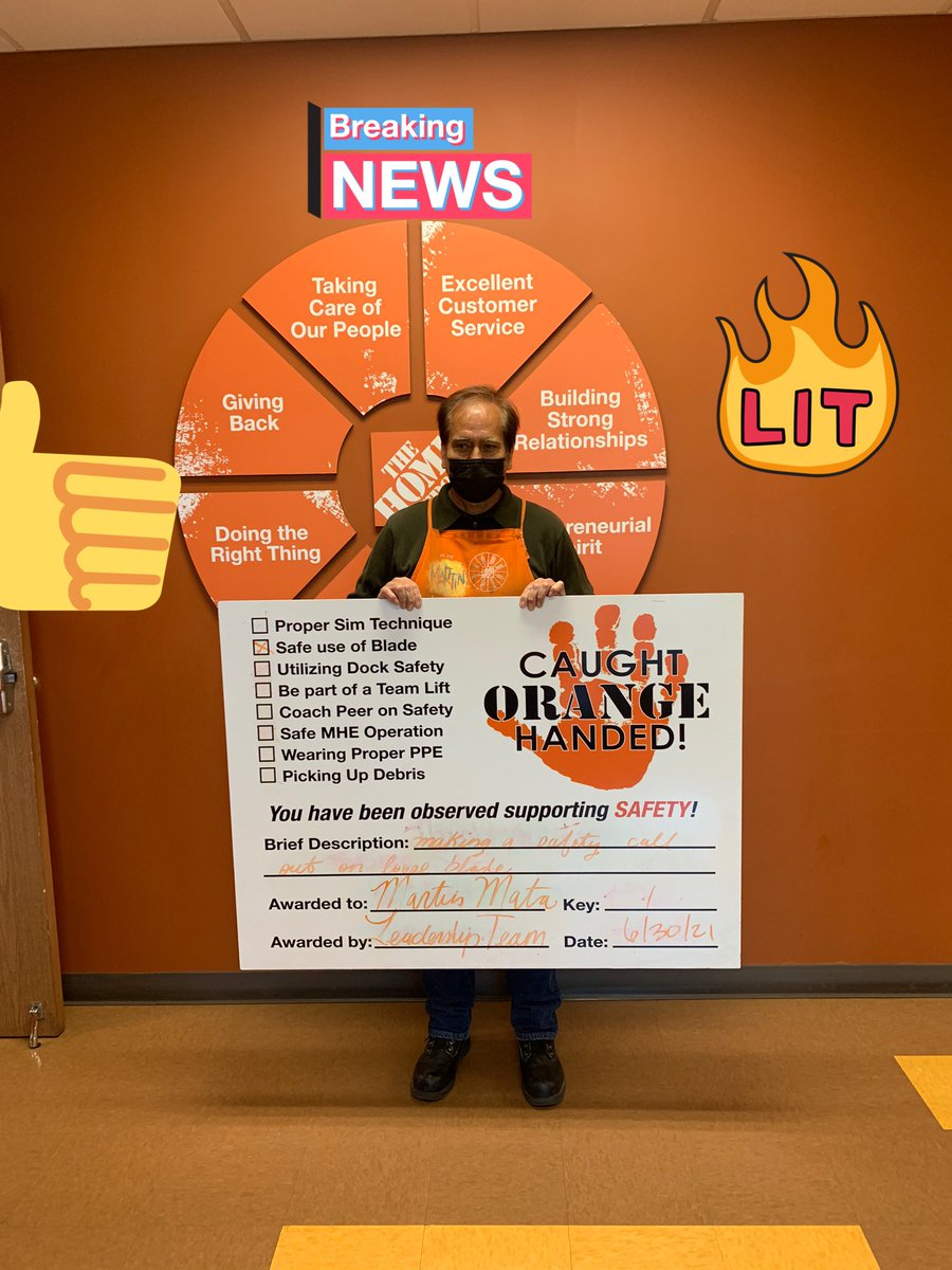 Thank you Martin for helping us stay safe