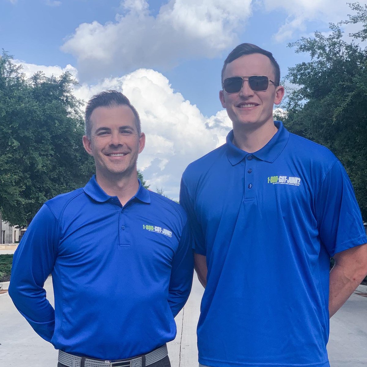 After being voted as the player with the messiest locker, I figured it was only fitting to have my first partnership be with 1-800-GOT-JUNK? Can’t wait to help bring their multitude of services to the entire Kansas City area! #gimmethatjunk #ad