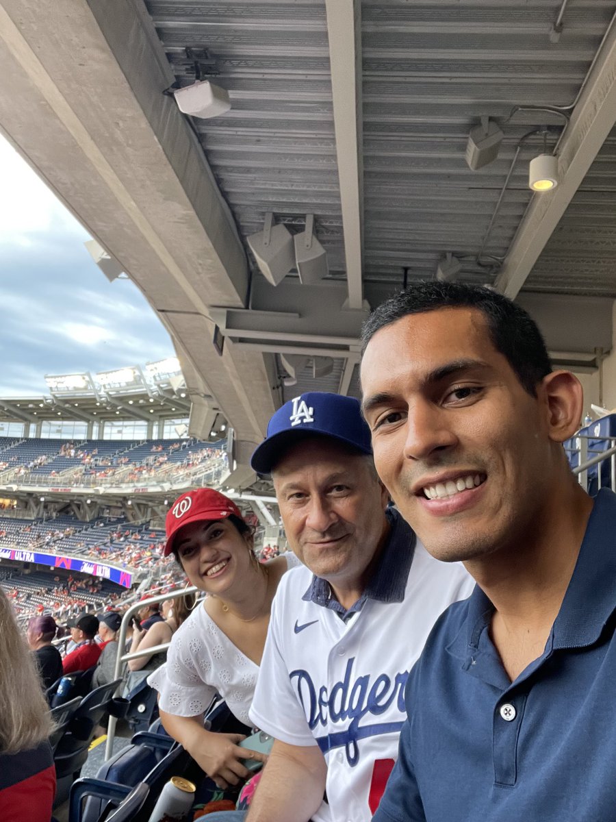 mbhattacharya46's tweet photo. The @SecondGentleman is out tonight supporting his home team! https://t.co/rcGOR0nvIB