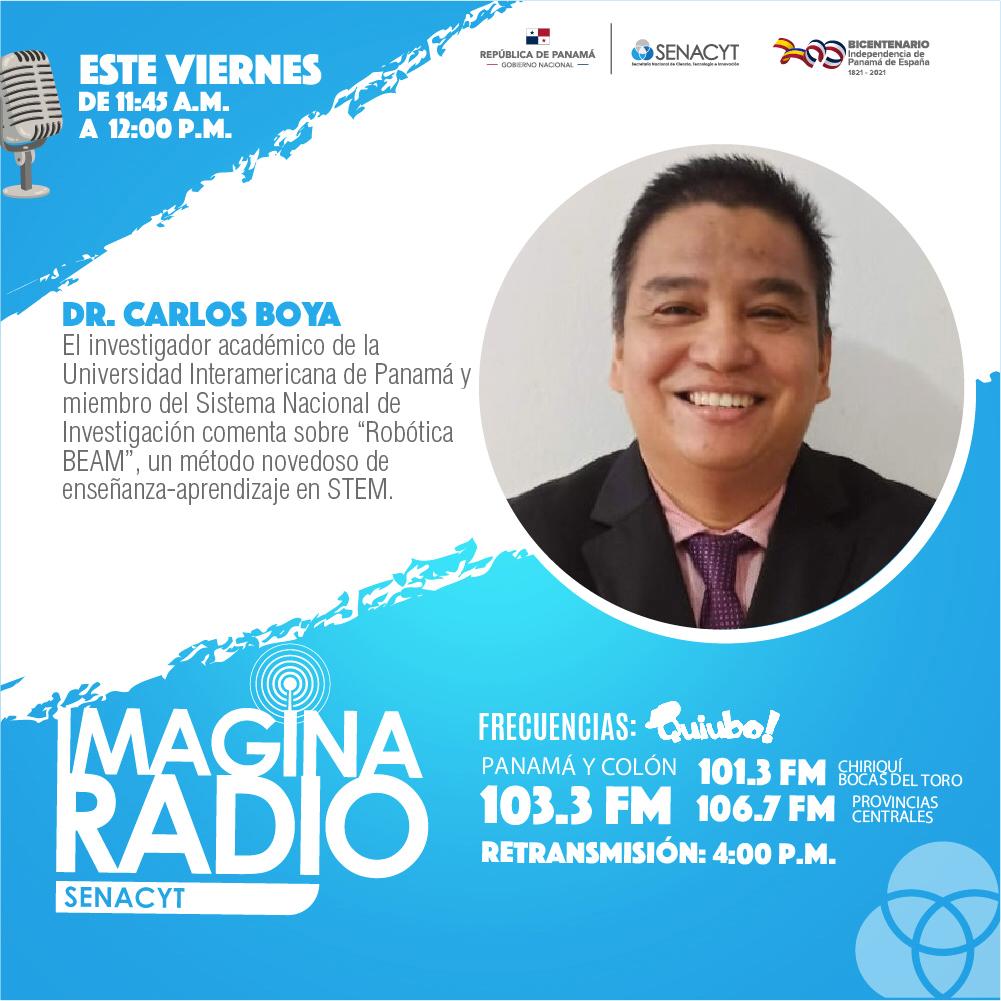 carlosallanb's tweet photo. Los invito mañana a las 11:45 am y su repiticion a las 4:00 pm a escuchar sobre diversos proyectos de investigación en el área de ingeniería que desarrollamos en la Universidad Interamericana de Panamá.  @senacyt @SNI_Panama https://t.co/fuFJMvgNDj