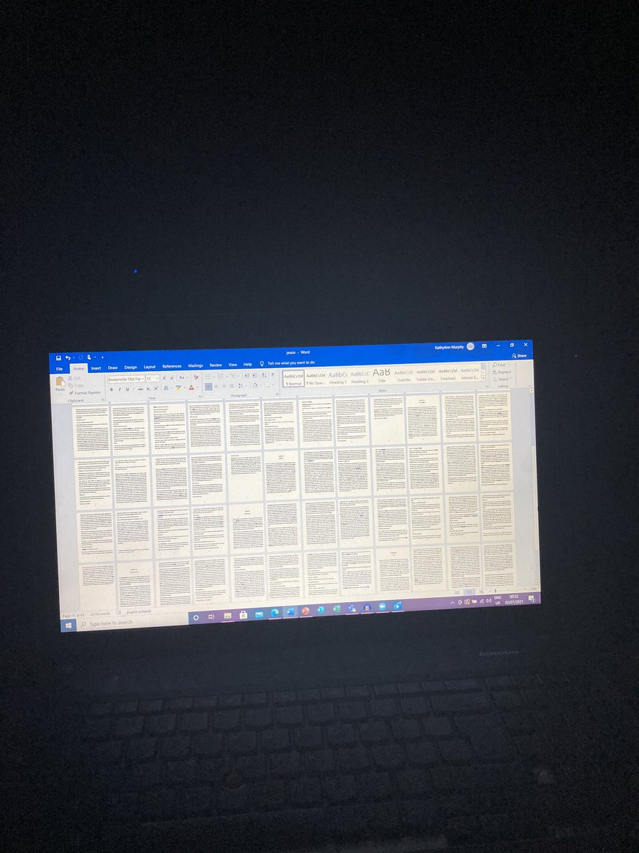 kam_creative1's tweet photo. The 20k mark. The pages can’t fit the full screen anymore #writer https://t.co/eVu2XaQztl