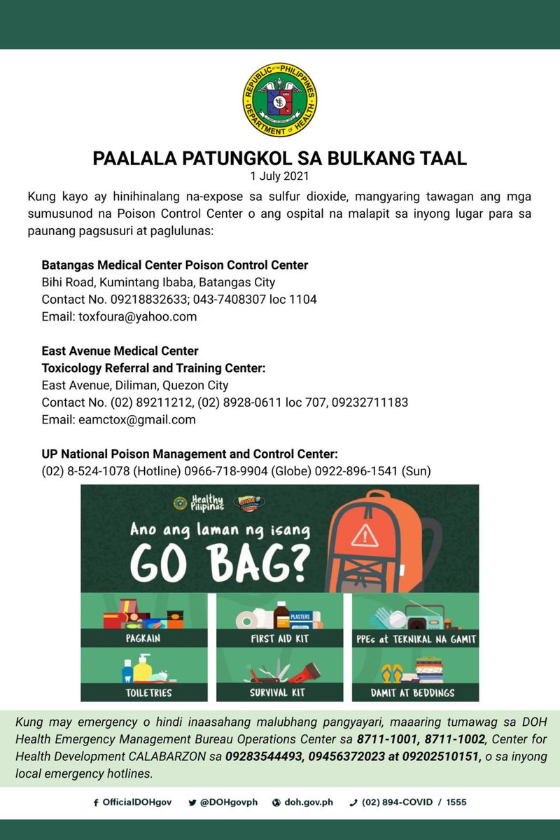 xandz34's tweet image. 😱 take care and be alert 🙏
#bulkan #volcanoph #volcano 

@phivolcs_dost 
BULKANG TAAL #bulkangtaal 
Raising ng Alert Level 3
As of 01 Hulyo 2021

#TaalVolcano #taal #bulkantaal 🌋

vmepd.phivolcs.dost.gov.ph/bulletin/activ…