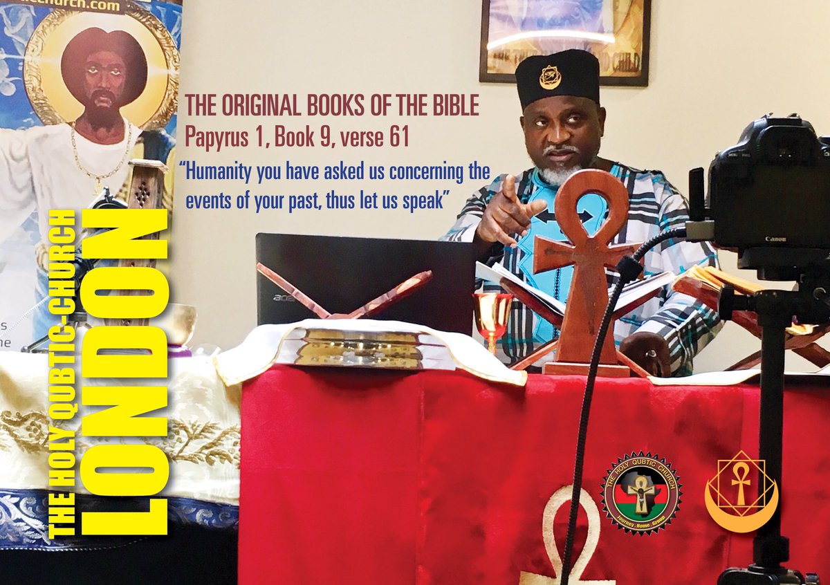 Qubtic_ChurchUK's tweet photo. We are (of course) a #teaching church.
#atonism #atonismrising #atonist #atonists #atonistmen #atonistwomen #africanscriptures #teachingtheword #teachingthewordofgod #teachingthescriptures #teachingthewordofgodalways #teachingchurch https://t.co/VpniZ1NUDh
