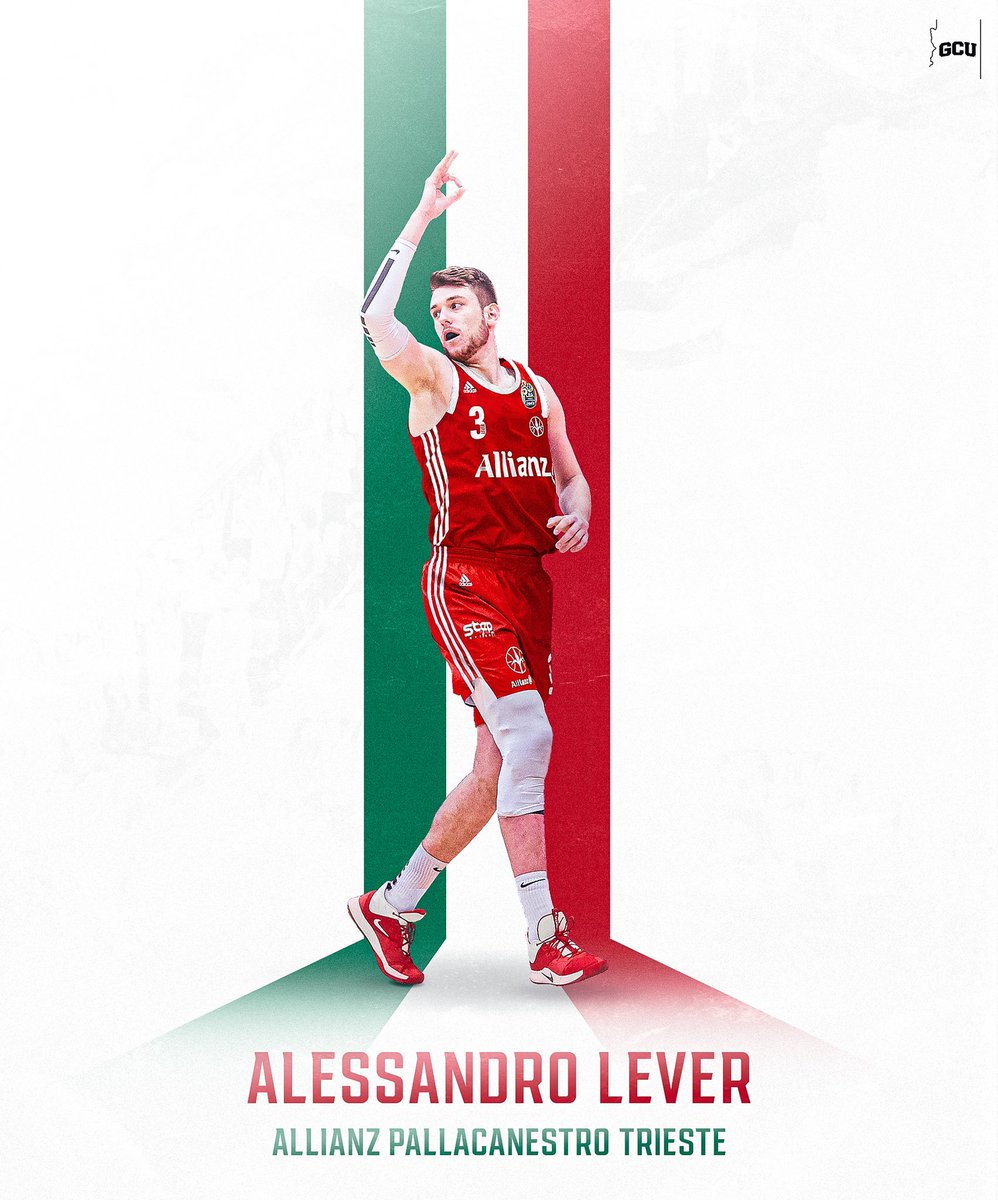 GCU_MBB's tweet photo. Lopes alum Alessandro Lever will join Allianz Pallacanestro Trieste to begin his professional career back home in Italy. Congratulazioni, Ale! 🤘🇮🇹

#LopesInThePros https://t.co/9ZxL9llqCP