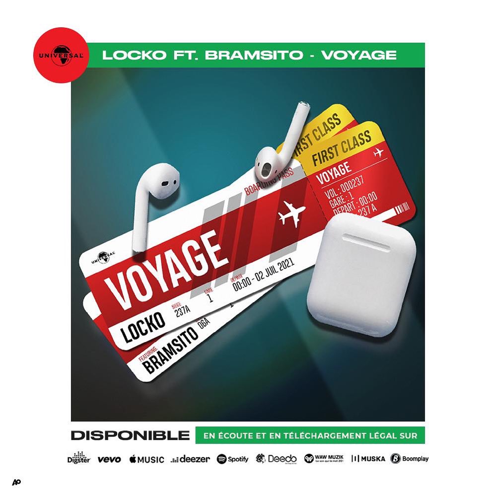 U_M_Africa's tweet photo. VOYAGE
@lockofficial ft. @BramsitoB7 ✈🌍🌎🌏🛬🛫
TOTALEMENT DISPONIBLE PARTOUT 🔥🔥🔥
👉 https://t.co/pP4GsGvNoO
CLIP À 18HGMT GMT SUR YOUTUBE
#Locko #Bramsito
#UMA #LSMProd #Capitol #7corp
#Voyage #LBvoyage #92i https://t.co/lIq3yKRafu