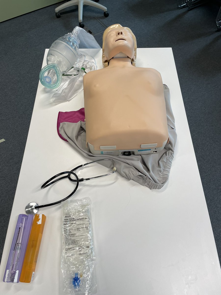 First successful in-house intermediate life support course for siteops. Sharing learning and experience and building the future <a href="/NNUHTeamResus/">NNUH Resuscitation & Education Services-RRT</a> <a href="/OperationsSite/">Site Operations Team</a> <a href="/DrNancyFontaine/">Prof Nancy Fontaine</a>