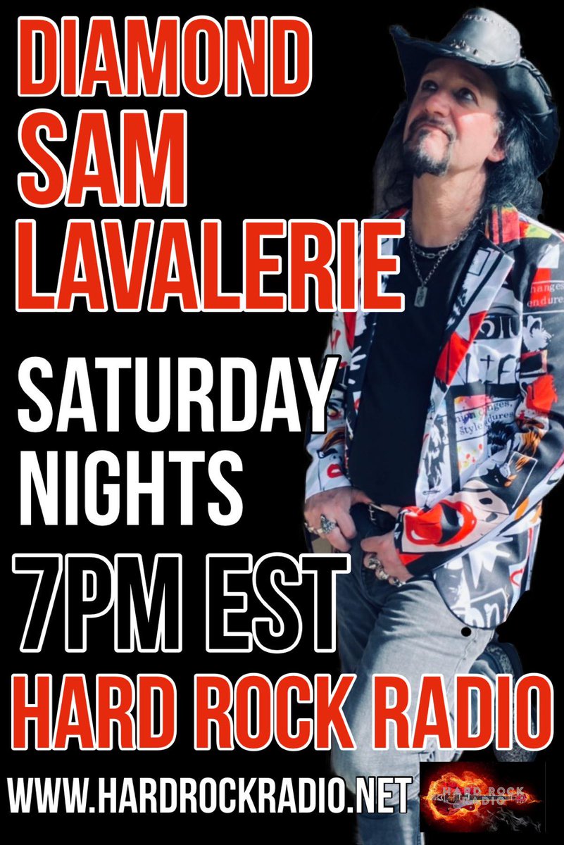 Be with Diamond Sam LaValerie for the holiday weekend!!  It will be the First Fireworks You Have  on Hard Rock Radio hardrockradio.net