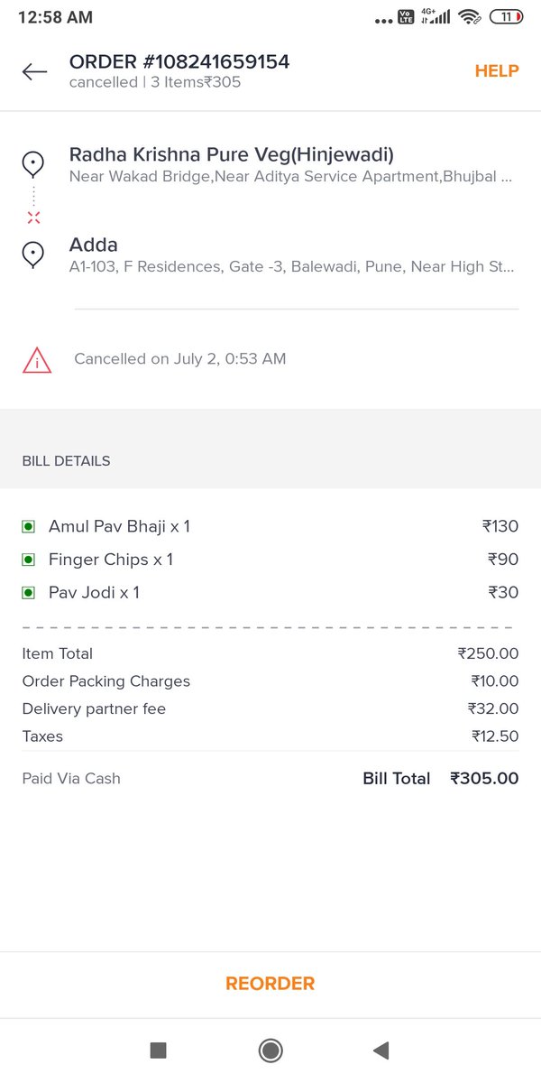 deep_kothadiya's tweet photo. @SwiggyCares  fastest delivery you can get. @zomato  please learn delivery from @swiggy_in. @FCI_India note this special delivery https://t.co/q5NgSsSJrv