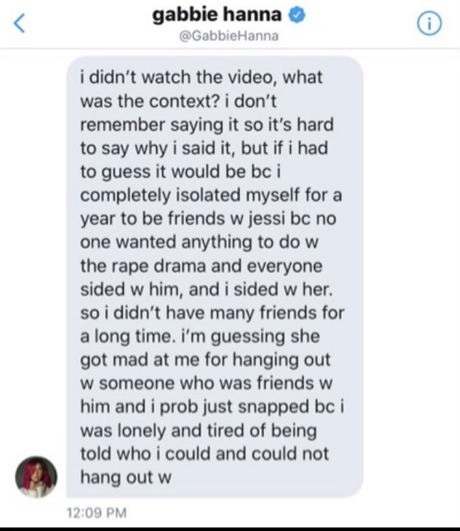 jessismiles__'s tweet photo. @defnoodles The “rape drama” she’s referring to is MY assault and the media and public fallout from it in 2014 - when I was harassed and bullied for years over ever speaking up. She said she felt isolated being my friend around that time. Her message was to a 15 year old girl. This is gross. https://t.co/m6910juRfn