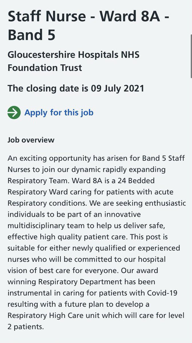 Megan Atkinson (@megganne30) on Twitter photo π¨ Come and join our compassionate and supportive team and develop your Respiratory Skills π¨
<a href="/gloshospitals/">Gloucestershire Hospitals NHS Foundation Trust</a> . π¨ Come and join our compassionate and supportive team and develop your Respiratory Skills π¨
<a href="/gloshospitals/">Gloucestershire Hospitals NHS Foundation Trust</a> .