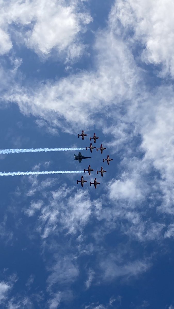 A special thank you to the SNOWBIRDS for the flypast over the Greely Community Centre as we started our 2nd Annual Greely Canada Day Drive By.