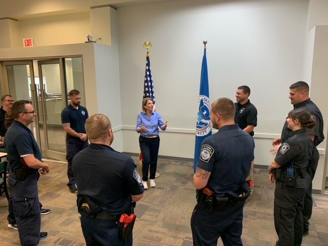 SenCapito's tweet photo. Visited @FLETC in Glynco, Georgia today to learn more about their training practices. 

103 federal agencies and nearly 70,000 students per year are trained by FLETC — some of which are West Virginians I had the chance to meet today! https://t.co/cJakqayX5B