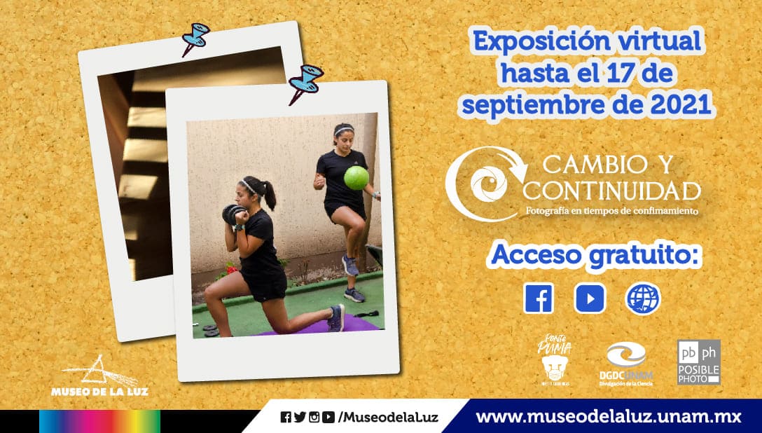 🔄 Esta muestra fotográfica retrata la #continuidad de la vida durante la #pandemia, mientras transitamos a una #NuevaNormalidad con incertidumbre, añoranza y esperanza.

Visita esta #ExposiciónVirtual del <a href="/MuseodelaLuz/">Museo de la Luz, UNAM</a> y Posible Photo ➡️ fb.watch/6tJPesj0fW/. 📷😷