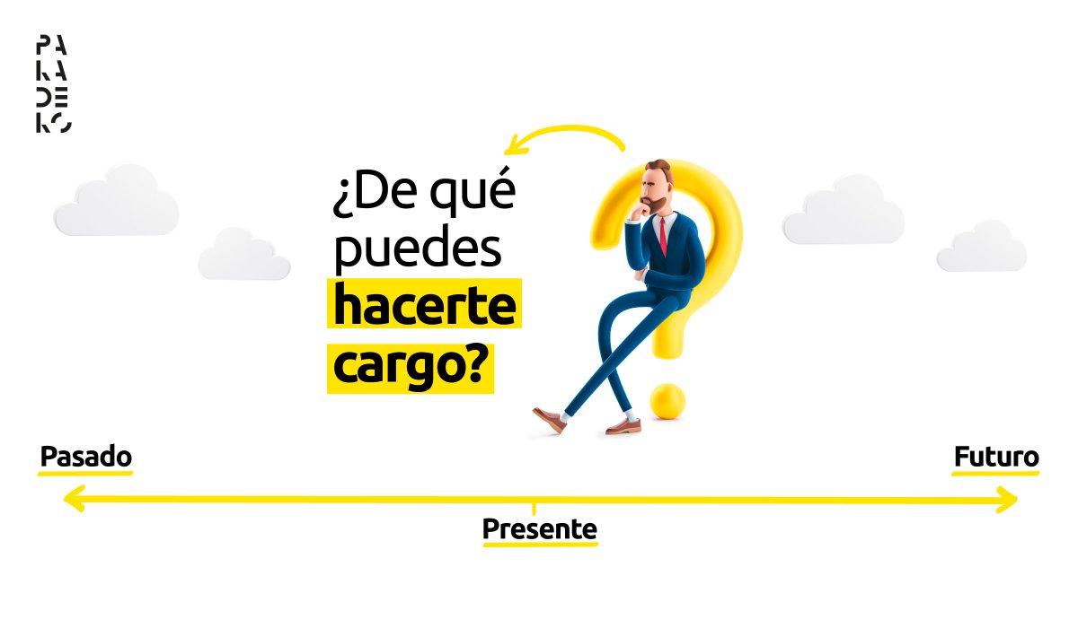 Parece evidente que solo sobre el presente podemos accionar, sin embargo en la práctica se nos hace cuesta arriba😓... te has preguntado ¿por qué? Nosotros en #Paradero estamos seguros de que es un tema de #foco💡. Porque cuando nos enfocamos en lo importante, todo fluye👁️🧠
