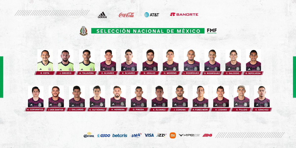 7️⃣ jugadores formados en la Mística Pachuca en la selección que jugará #CopaOro 

#TricolorConMistica 🇲🇽