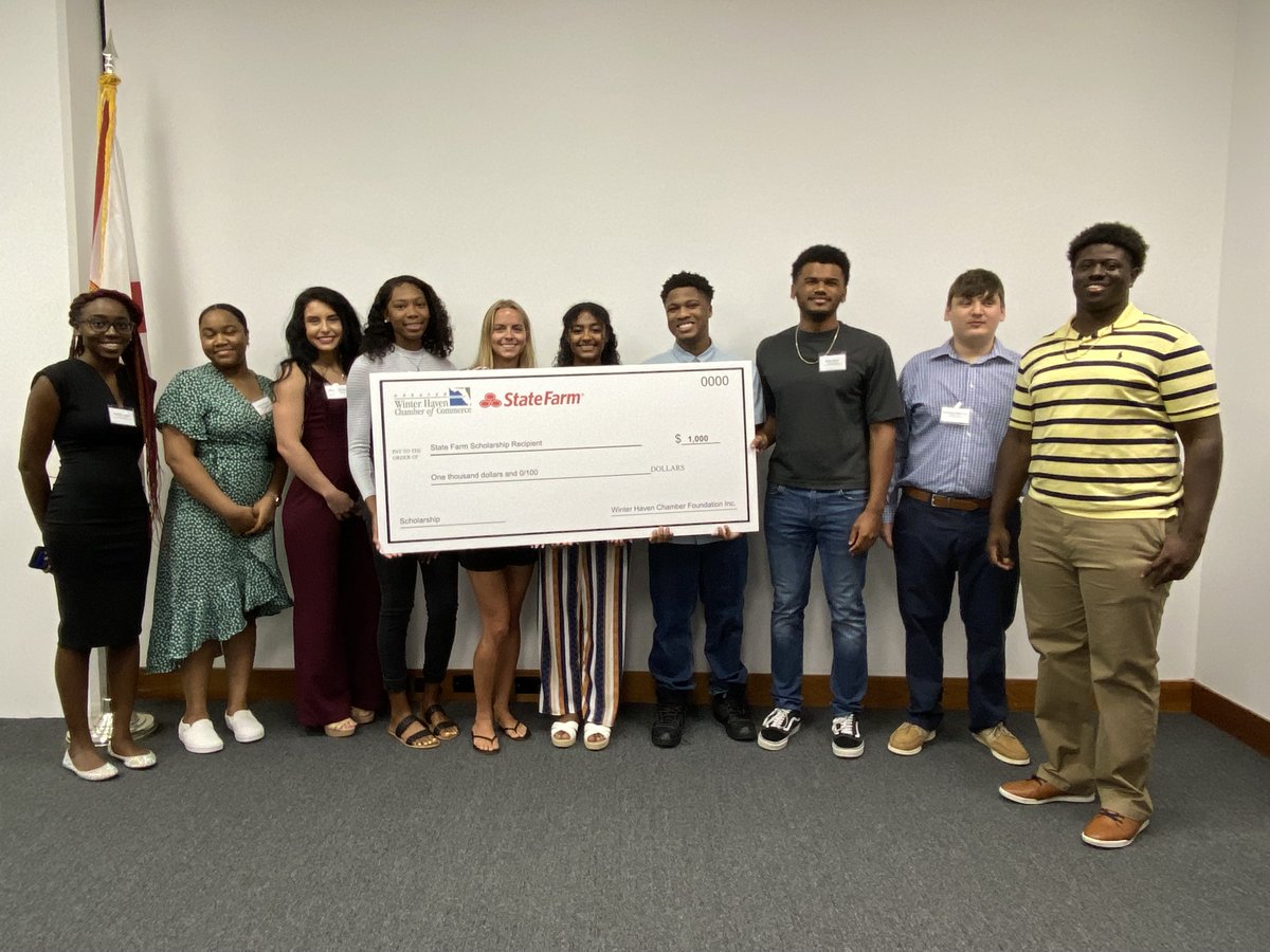We are proud to partner once again with <a href="/StateFarm/">State Farm</a> to award college and vocational scholarships to Winter Haven area students. This year we provided 17 scholarships for a total of $17,000! bit.ly/3qJjf30   -with @JoseSotoSF