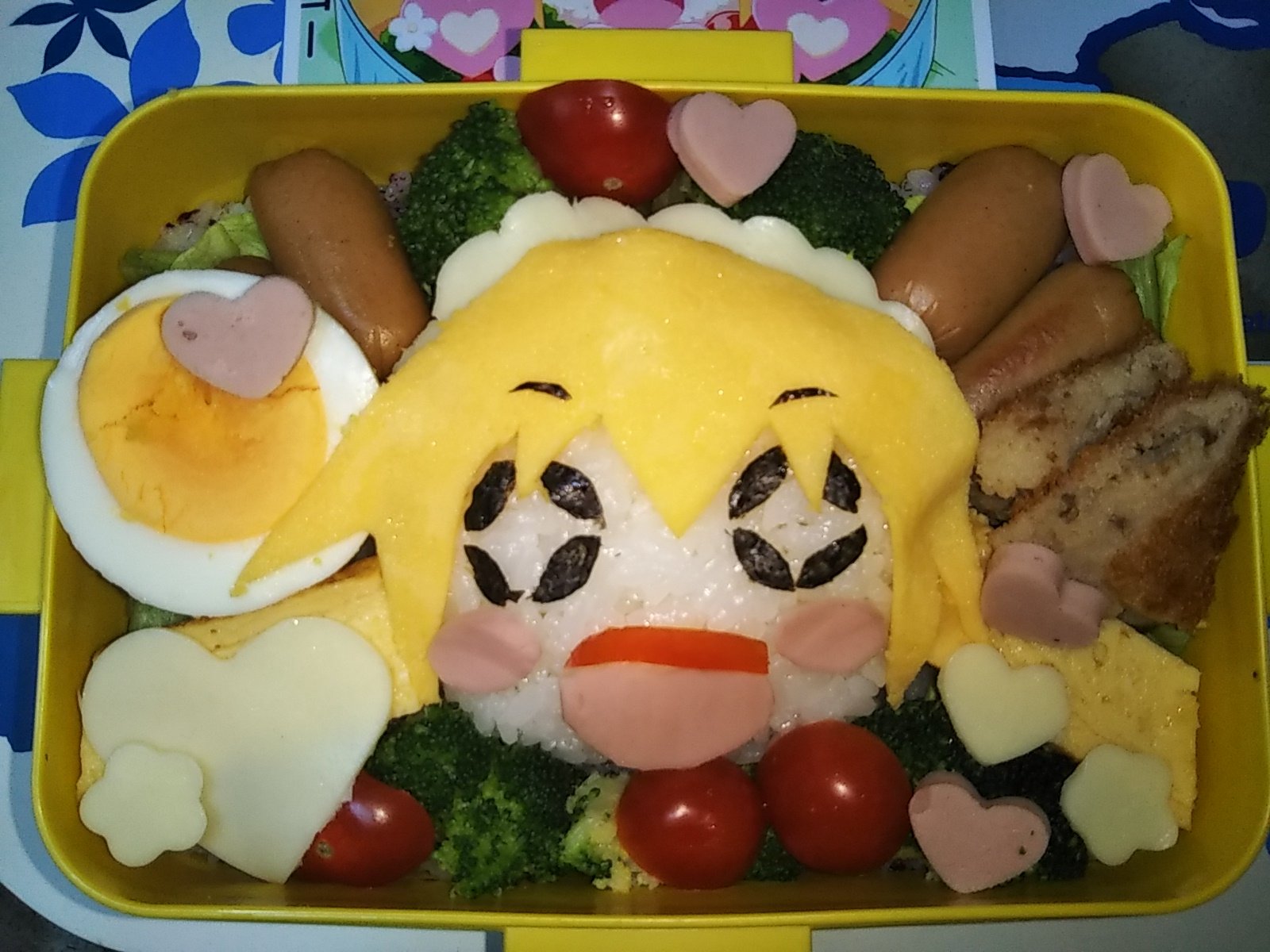真生 朝早くから頑張りました なかなか良く出来たのではないかと 京アニ 小林さんちのメイドラゴン キャラ弁 T Co 868fr8cujz Twitter