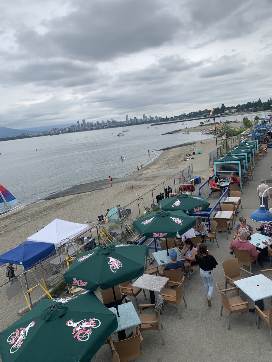 GalleyPatio's tweet photo. At The Galley, it's sorta like "smoking or non-smoking section"; but instead we have "barrier or non-barrier section". We know everyone isn't quite there yet, so the choice is yours. #jerichobeach #vancouverpatio https://t.co/Hx3k6tYBie