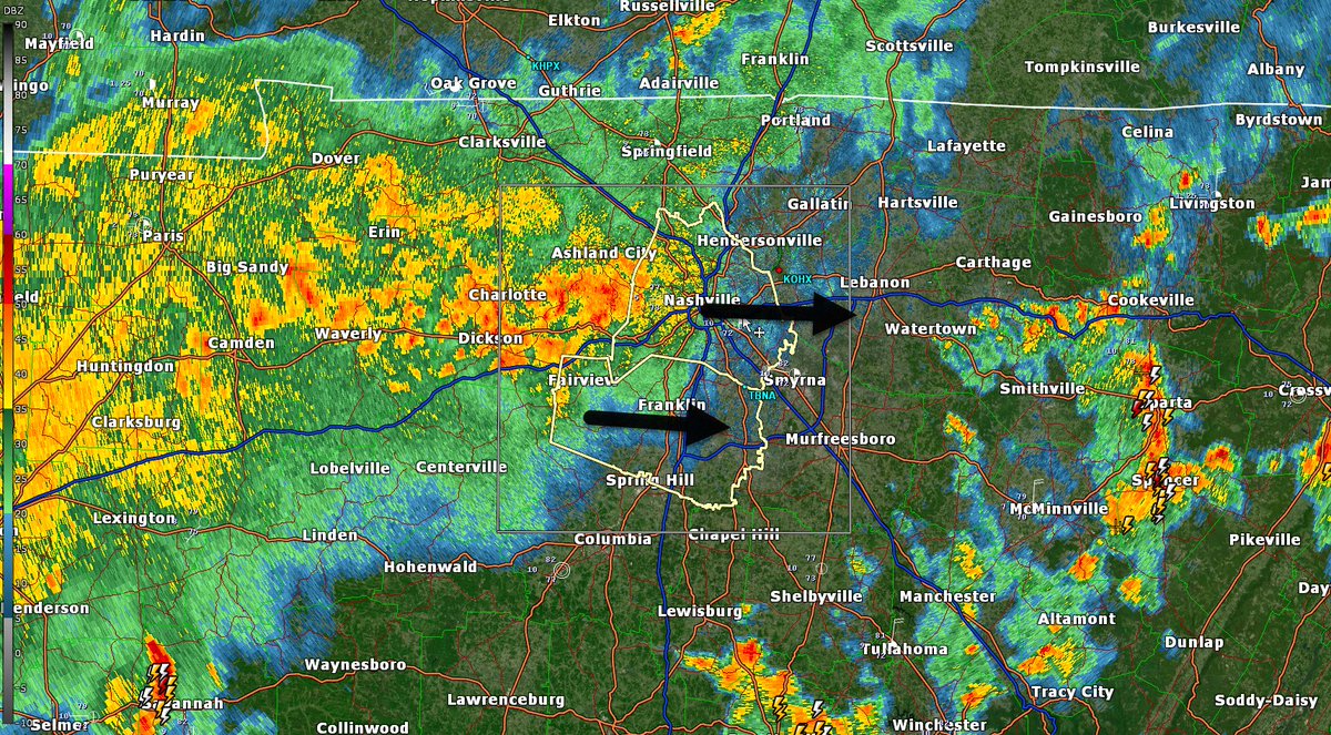 NashSevereWx's tweet photo. /that It's Happening!! gif/ 

No hazards, just rain. / 318 PM https://t.co/qShytjQ7kY
