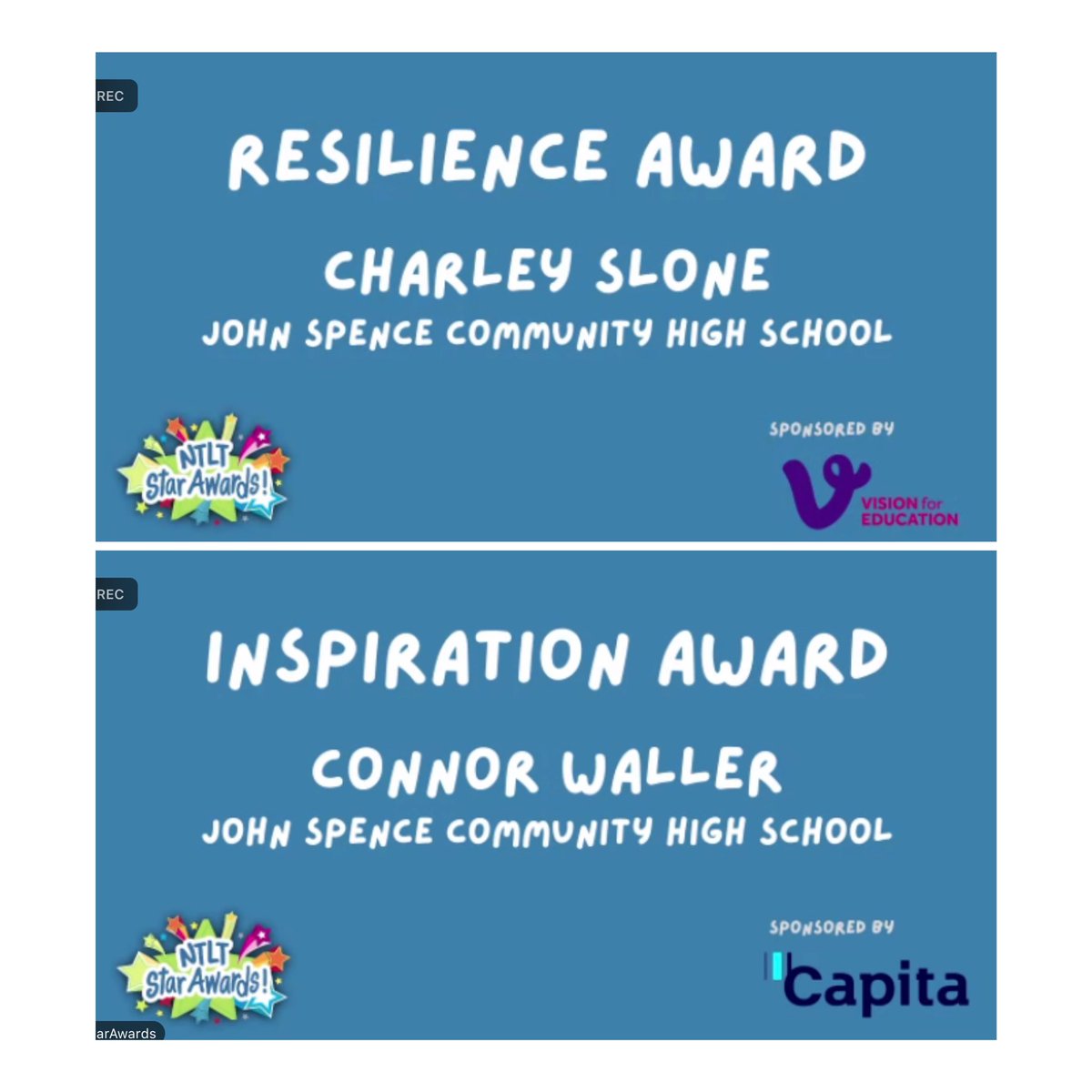 johnspencepe's tweet photo. An amazingly proud night for @JohnSpenceCHS at the @NTLearningTrust #NTLTStarAwards  Over 15 nominated students, 5 finalists and 3 winners! Well done to everyone, their parents/carers/teachers/staff/community, You should all be very proud! https://t.co/t4v6QSod9W