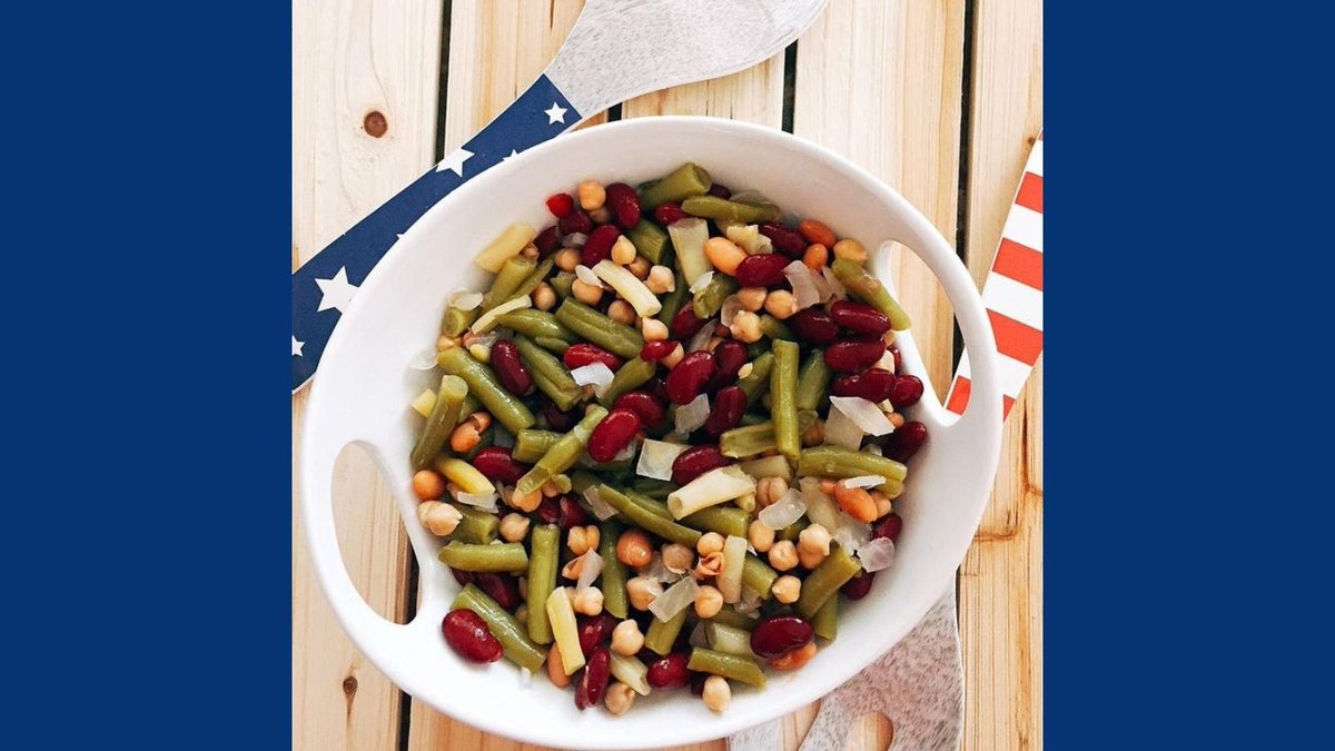 It's July 4th weekend, don't arrive empty handed to your holiday cookouts! 🇺🇸Head to your local <a href="/kroger/">Kroger</a> and pick up a jar of Paisley Farm Five Bean Salad.  Ready to serve straight from the jar.  #July4th #cookout