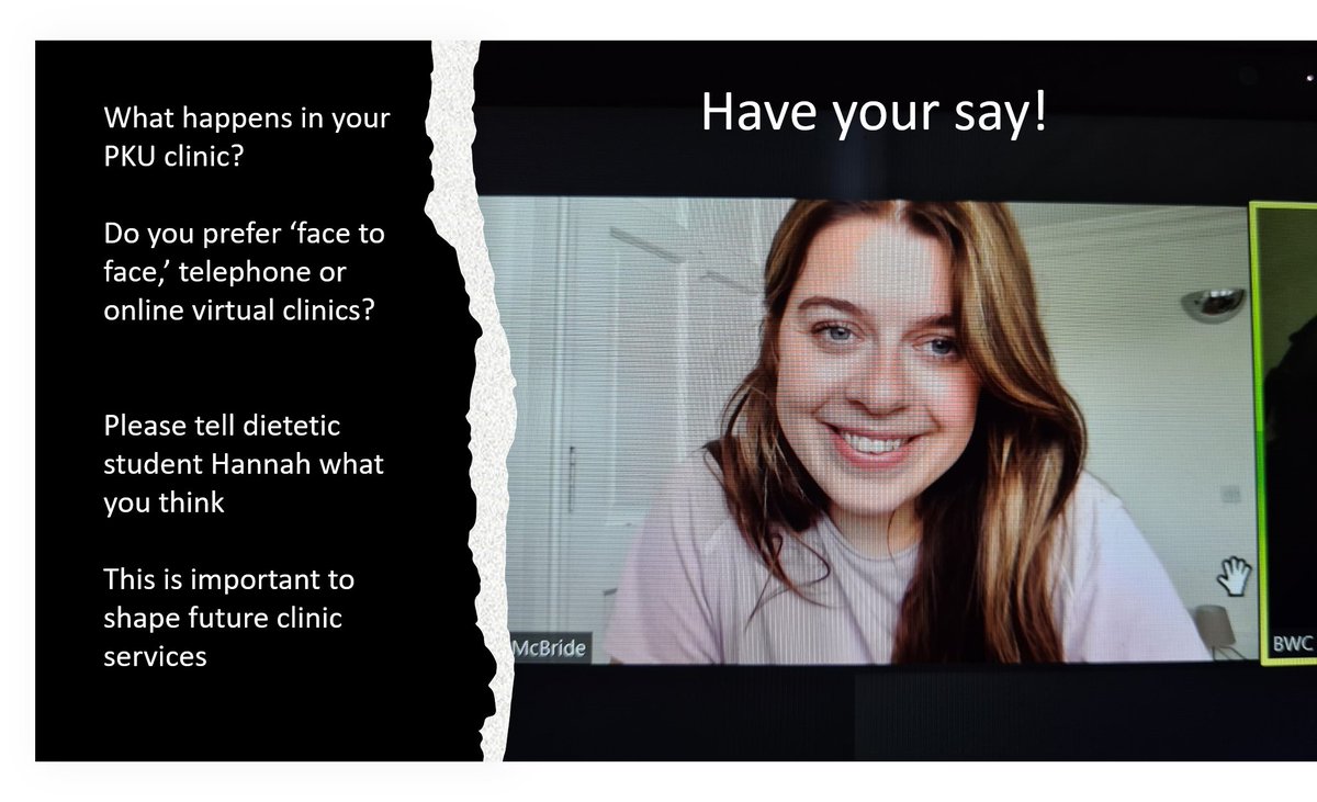 If you have PKU or are the parent of a child with PKU, please help Birmingham City University dietetic student Hannah with her survey on PKU clinics and how they work for you. bcu.onlinesurveys.ac.uk/patient-and-fa…