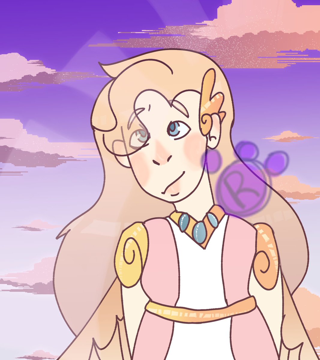 an attack for <a href="/missmellohello/">meadow 🚚</a> ! happy #artfight2021