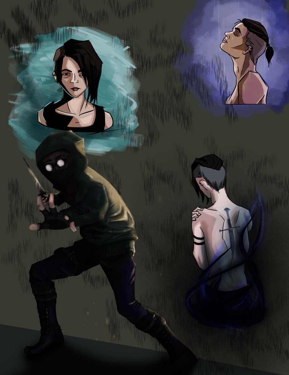 RobynHoldaway's tweet photo. So, here's the art! A character sheet of Quol from @SmallGodsShow .
I may have been watching too much @DrawfeeShow recently... https://t.co/yP8587O6aQ