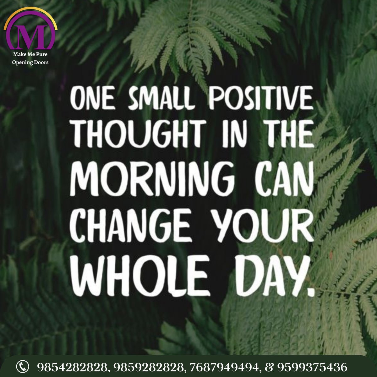 makesmepure's tweet photo. #makemepure #puresoul #morningquotes #healingcenter #healingcenterdelhi #meditation #meditationcenterdelhi #reiki #healingjourney #quotes #quoteoftheday #quotestoliveby #thirdeye #mindfulness #reikihealing #mentalhealth #mentalhealthawareness #motivation #motivationalquotesdaily https://t.co/8ROy1v1u5b