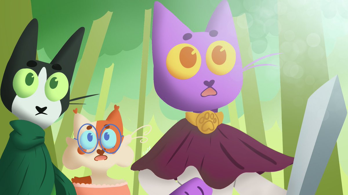 YOOOO IT’S #DisabilityPrideMonth!!! hi i’m a visually impaired artist!!! I had congenital bilateral cataracts and I developed glaucoma as well as a few other things, but that doesn’t stop me from drawing and animating! here’s some of my art!