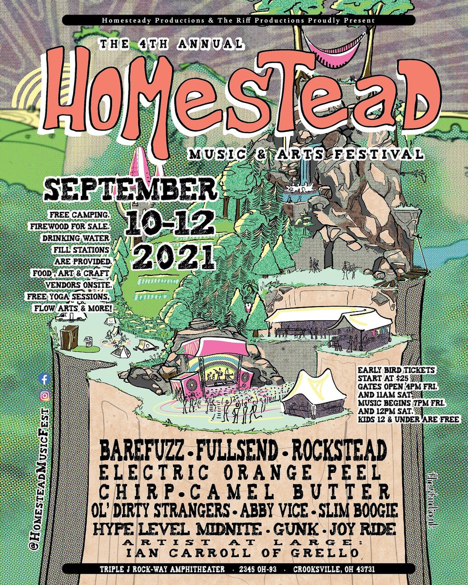 Homestead Music Festival on Twitter "💥 YOUR LINEUP IS HERE! 💥 25