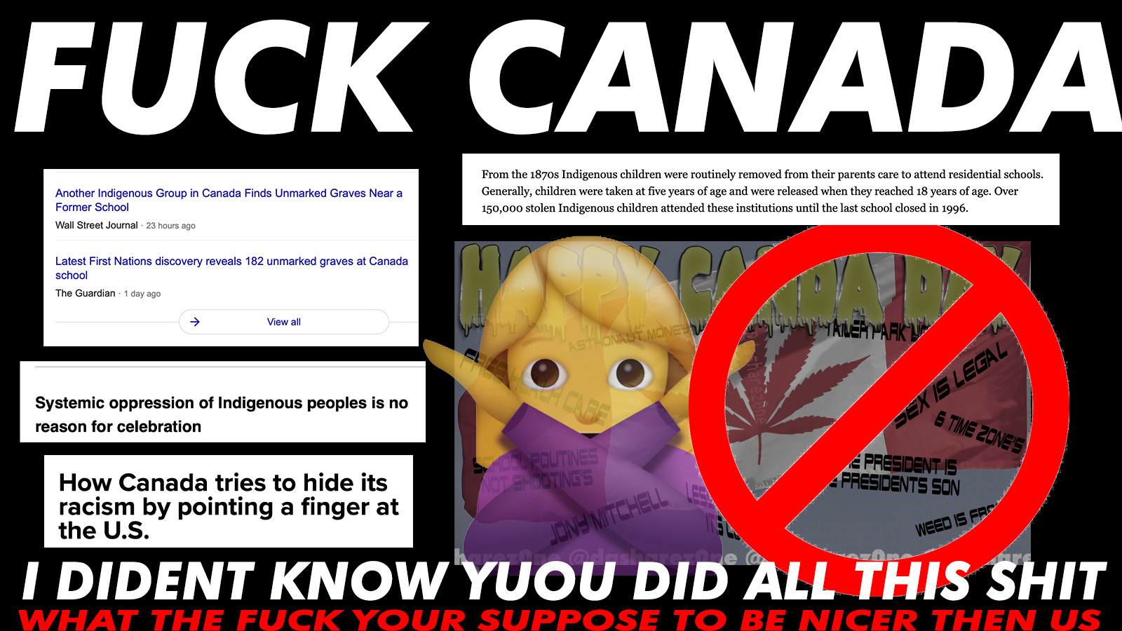 CANADA YOUR CANCLED - https://t.co/GfqwqHWv7Y ADMIN