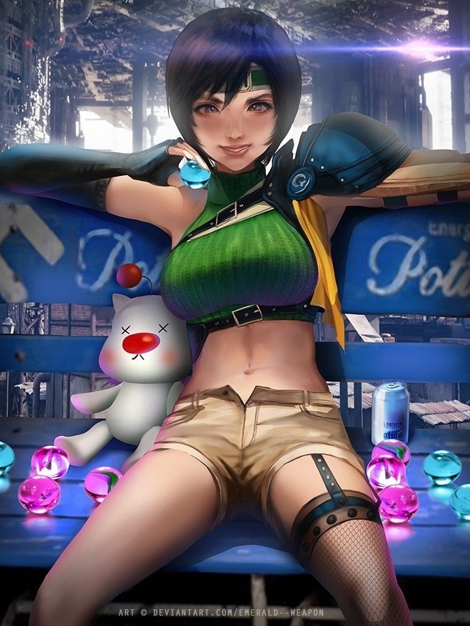 Yuffie rework :3 #FF7RIntergrade #FF7R #ユフィ