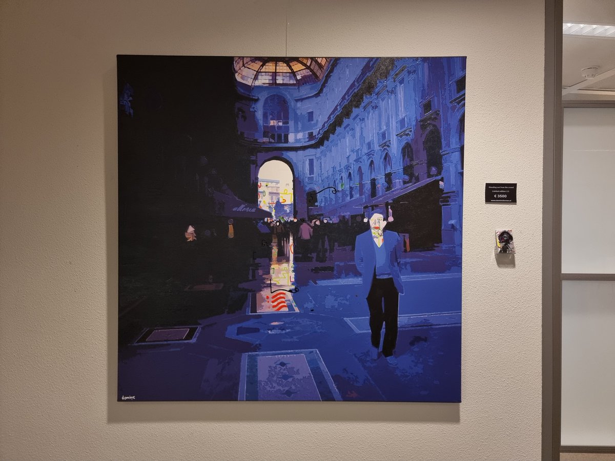 Dominic_Brown_'s tweet photo. "Standing out from the crowd"
2011.
120 x 120 cm

Handpainted edition.

One of the works in my #gallery that get a lot of attention from visitors.

#milano #italy #blue #paintign #contemporaryart #kunst #impressionism #artist #dominicbrown #arte #art #photo #interior #design https://t.co/trlWXC0QON