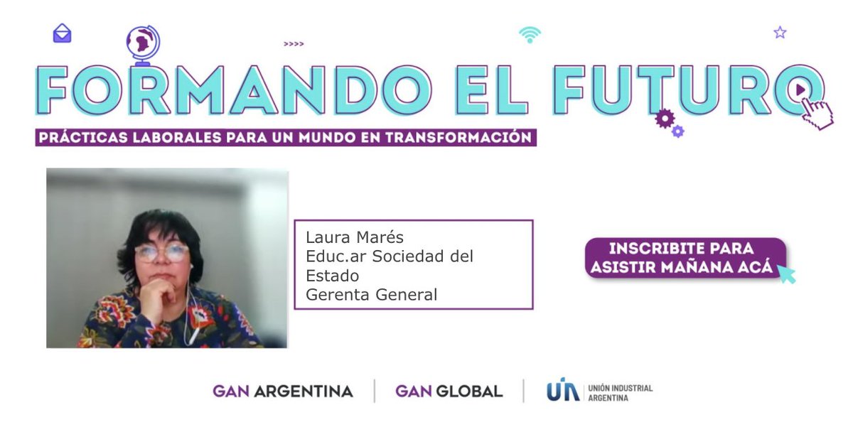 #AHORA en #FormandoelFuturo @LauraTMares Gerenta General de @educarportal 'La plataforma Juana Manso esta pensada como un proyecto a largo plazo para la inclusión de las tecnologías en la educación'