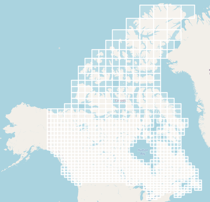 Do you live in one of these grids?? Then please help us #PickMossForScience ! The Reserve Your Turf function is now active on bryomonitoring.ca. #moss #bryophyte