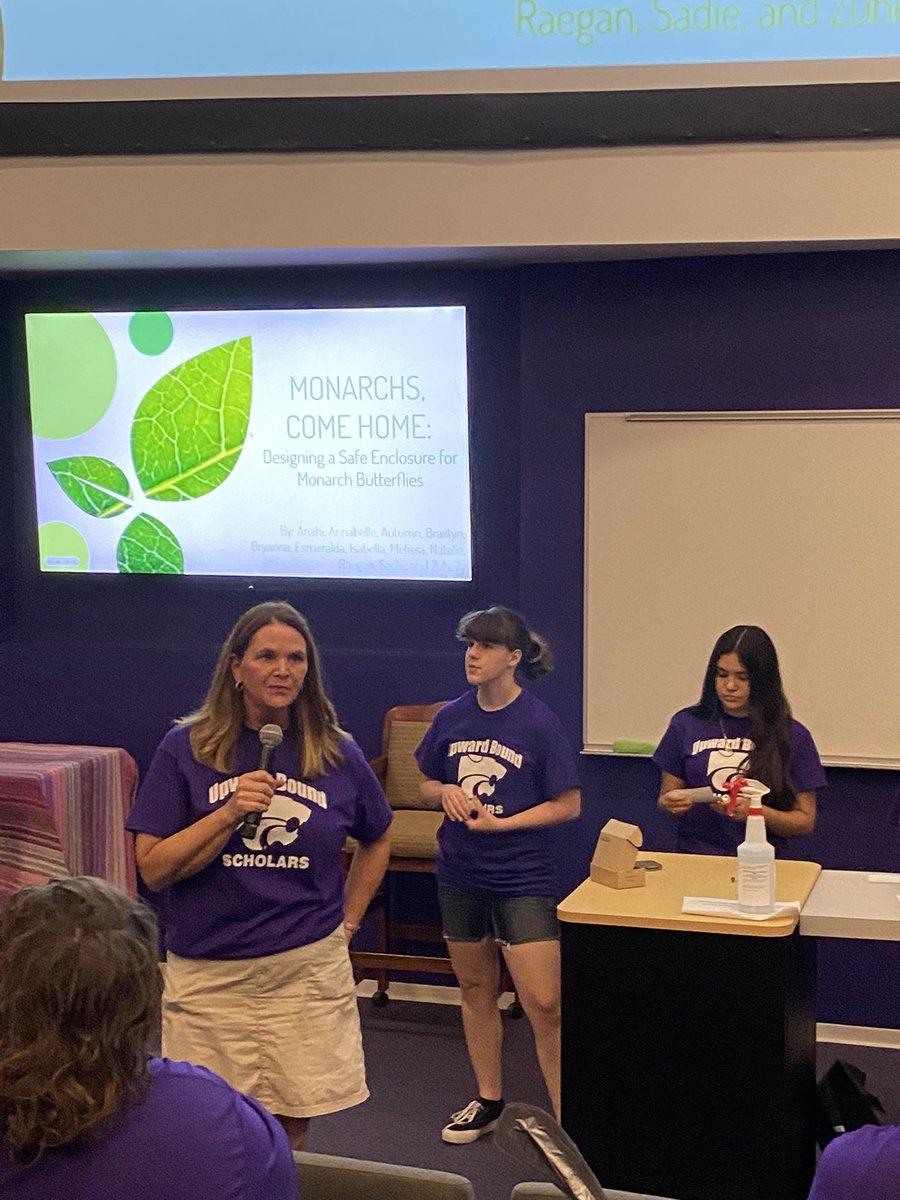 drsbann's tweet photo. Thank you @KStateEngg @KStateHDS for being gracious hosts this month as we welcomed @KStatePolytech Upward Bound to campus. Awesome conclusion to summer academy, excellent research projects &amp; presentations. Proud of the scholars &amp; their support system #TRIOWorks #studentsuccess https://t.co/Zrp2pUzm7a