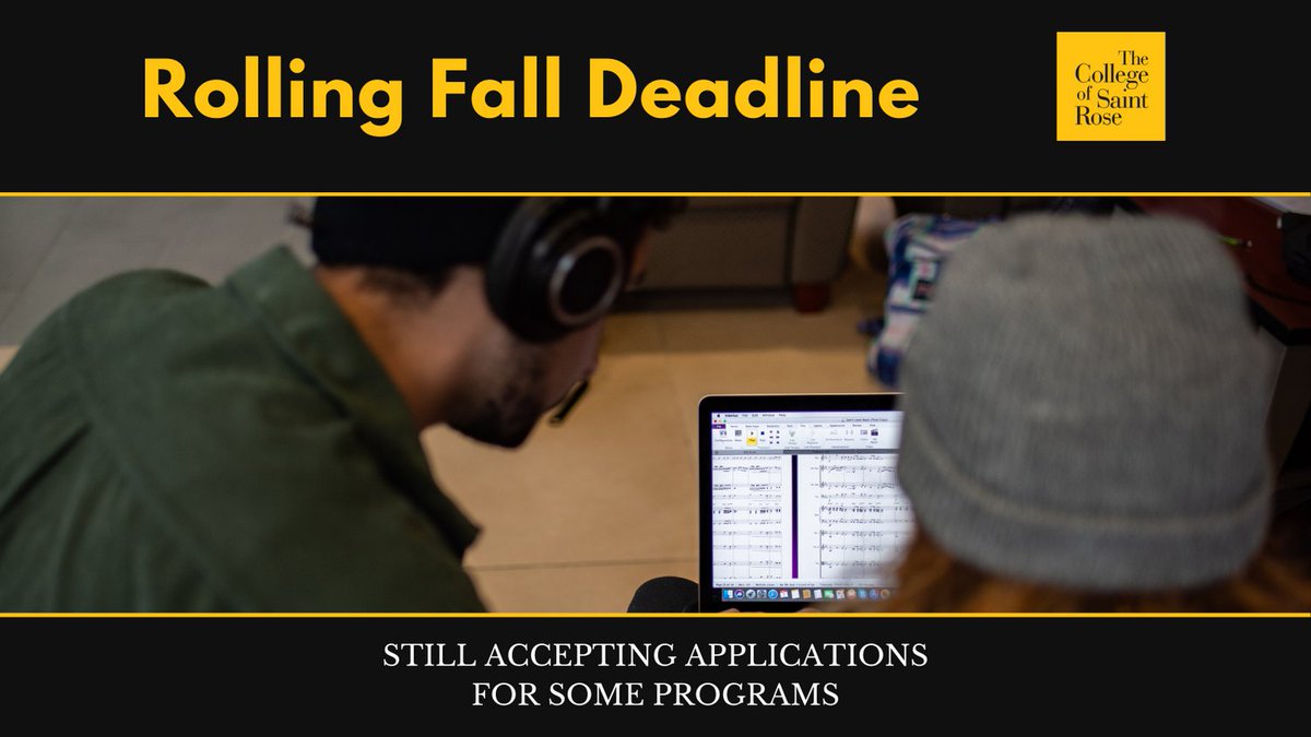 SaintRoseGrad's tweet image. Interested in started your graduate studies this fall? We are still accepting applications on a rolling basis for some programs. Give us a call or email us today to find out if your program of interest is still accepting applications!