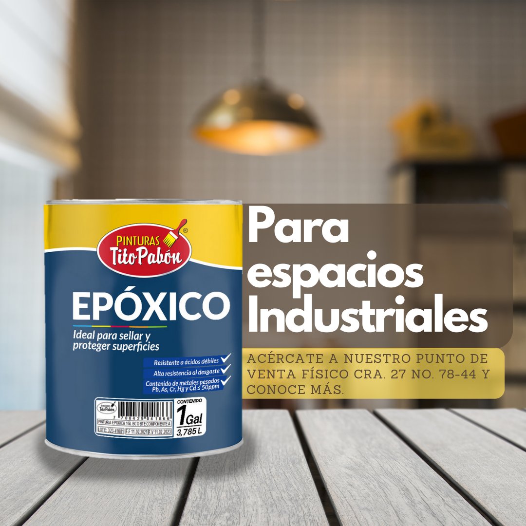 PintuTitoPabon's tweet photo. Epóxico es el ideal para aquellos espacios industriales por su resistencia a ácidos débiles.
#epoxico #resistencia #acidos #zonasindustriales #pisos https://t.co/prpeEiZTaM