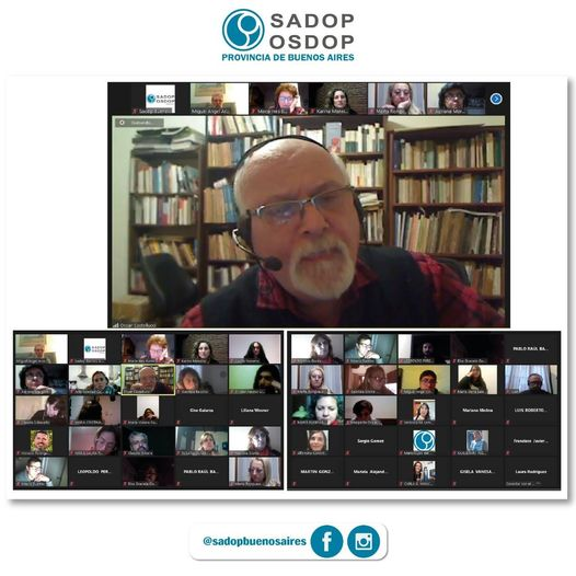 sadoppba's tweet photo. #ProyectoUmbral | Agradecemos a @OCastellucci, coautor del capítulo "El Proyecto de la Justicia Social" del libro Proyecto Umbral, por participar del encuentro virtual junto a afiliadas y afiliados a @sadoppba para discutir el pasado pensando en la Educación del futuro. https://t.co/4uJIQmK7nj