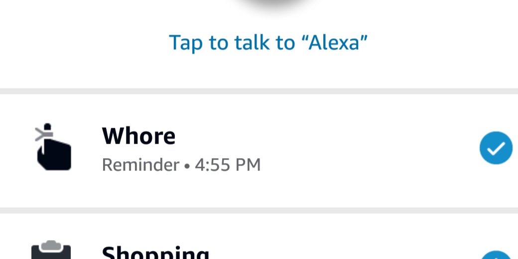 sqlgreg's tweet image. Amazon Alexa misunderstood “core”.