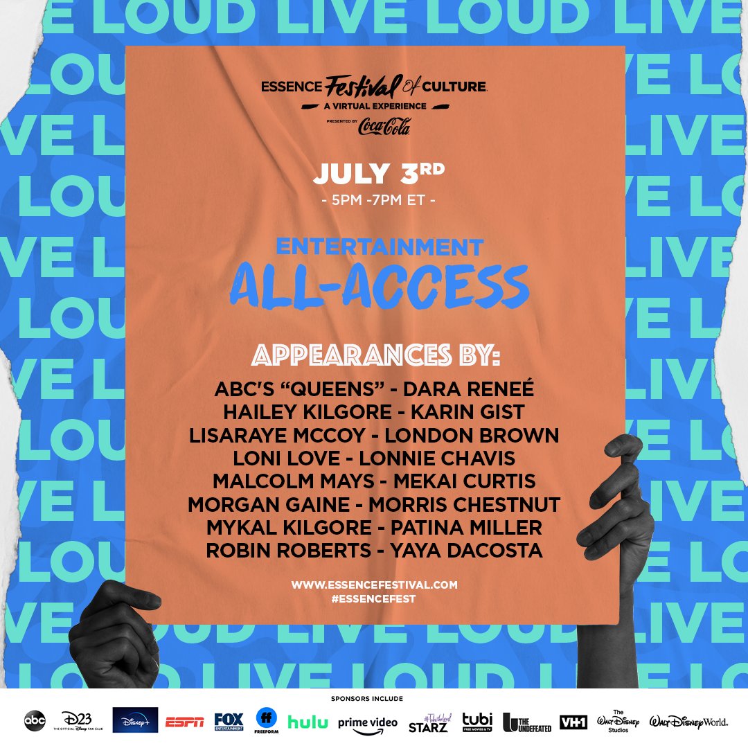ESSENCE Festival on Twitter "Get an exclusive look into Hollywood's