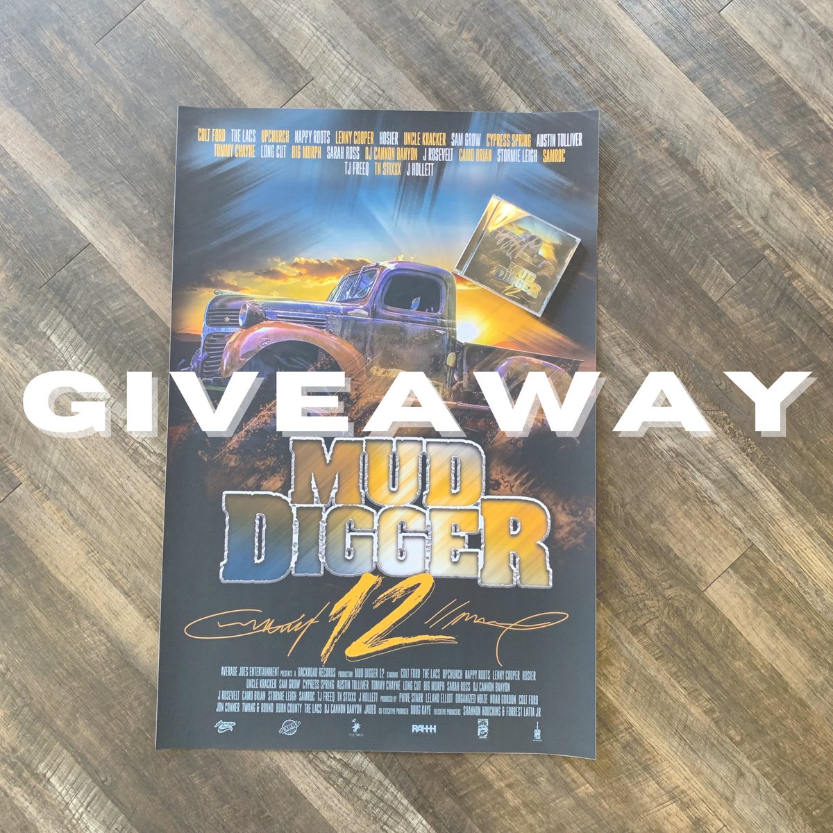 muddigger's tweet image. HAPPY RELEASE DAY MUD DIGGER FANS!! 

Head over to our Instagram page for a special giveaway today! 🤘